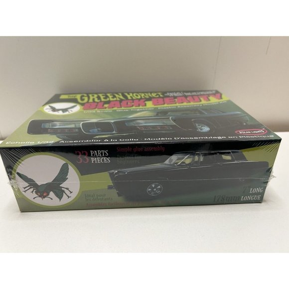 Green Hornet Black Beauty Plastic Assembly Glue-Together 1/32 Scale Model Kit - Picture 2 of 6